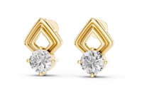Geometric Kite Frame Studs - Gold