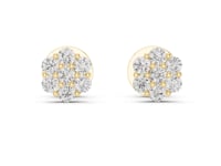 Classic Floret Cluster Studs - Gold
