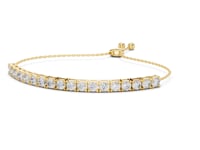 Round Bolo Bracelet - Gold