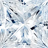 Princess Bezel Solitaire Engagement Ring